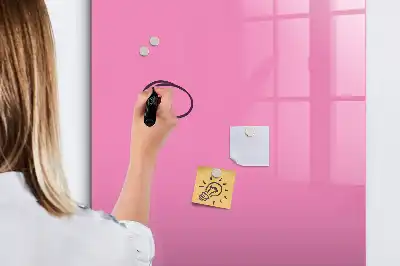 Magnetic erase board pink