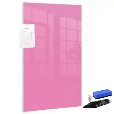 Magnetic erase board pink