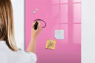 Magnetic erase board pink