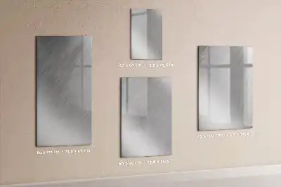 Magnetic dry erase board metallic shine finish