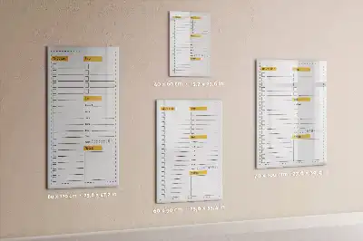 Magnetic writing board to-do list
