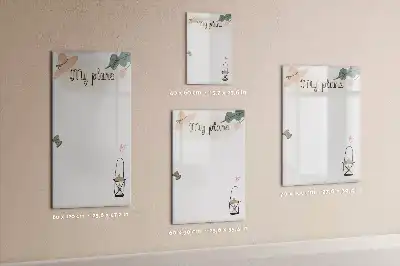 Magnetic writing board my plans