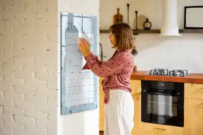 Magnetic erase board to-do list
