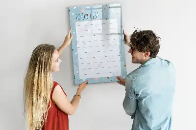 Magnetic erase board to-do list