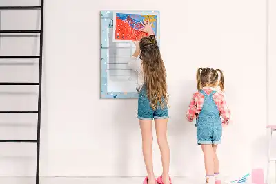 Magnetic erase board to-do list