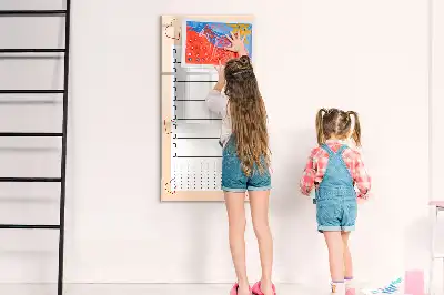 Magnetic writing board to-do list
