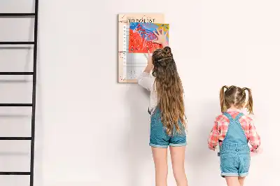 Magnetic writing board to-do list