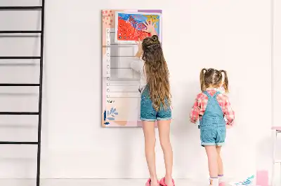 Magnetic writing board tasks to do list