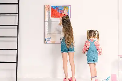 Magnetic writing board tasks to do list