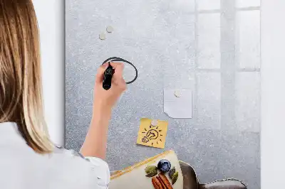 Magnetic erase board slice of cake design