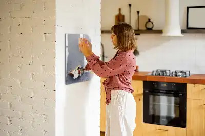 Magnetic erase board slice of cake design