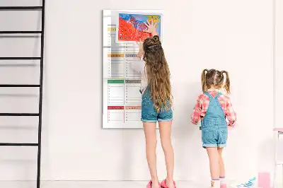 Magnetic writing board shopping list design