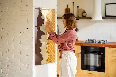 Magnetic writing board ice cream with topping