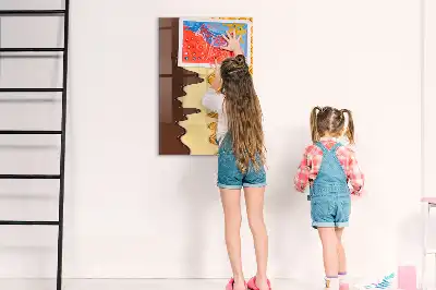 Magnetic writing board ice cream with topping