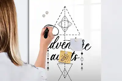 Magnetic writing board adventure edition