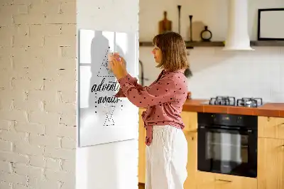 Magnetic writing board adventure edition