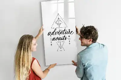Magnetic writing board adventure edition