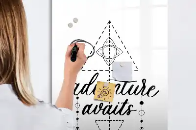 Magnetic writing board adventure edition