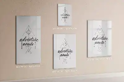 Magnetic writing board adventure edition