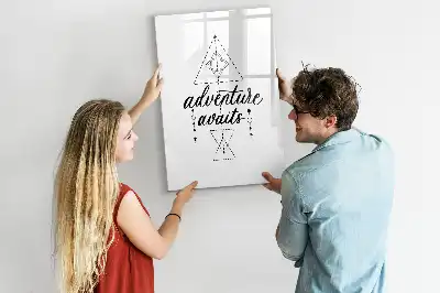 Magnetic writing board adventure edition