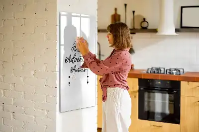 Magnetic dry erase board adventure edition