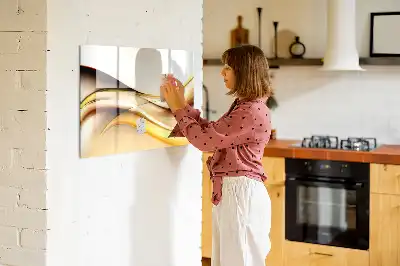 Magnetic marker board wave abstraction design