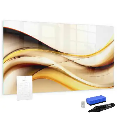 Magnetic marker board wave abstraction design