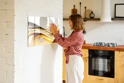 Magnetic marker board wave abstraction design