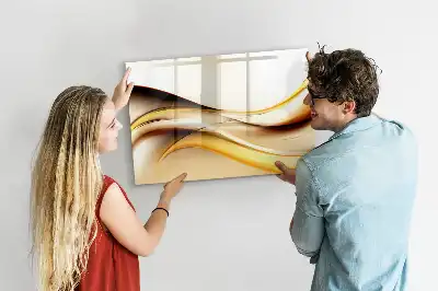 Magnetic marker board wave abstraction design