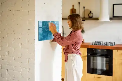 Magnetic marker board sea water finish