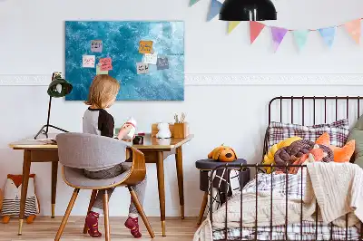 Magnetic marker board sea water finish