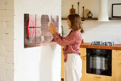Magnetic marker board peppers design