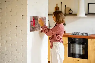Magnetic marker board peppers design