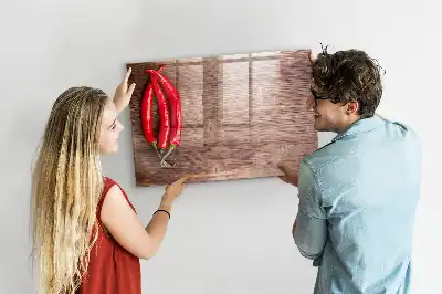 Magnetic marker board peppers design