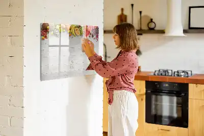 Magnetic marker board fruit on the table design
