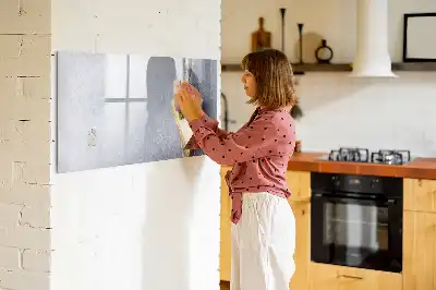 Magnetic marker board piece of cake design