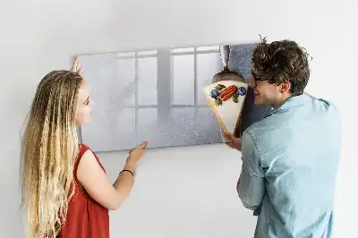 Magnetic marker board piece of cake design