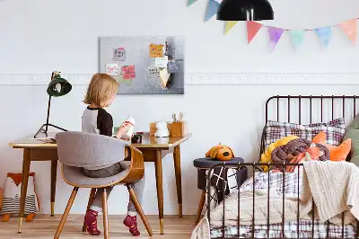 Magnetic marker board piece of cake design