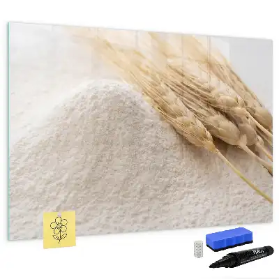 Magnetic marker board flour
