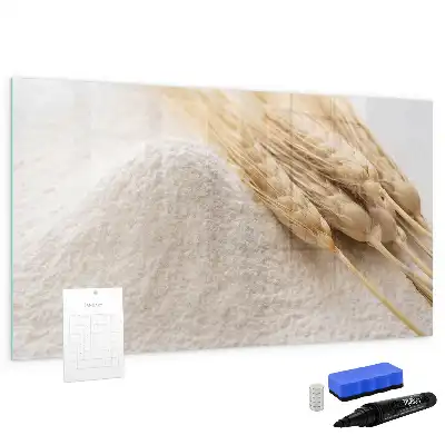 Magnetic marker board flour