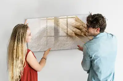 Magnetic marker board flour