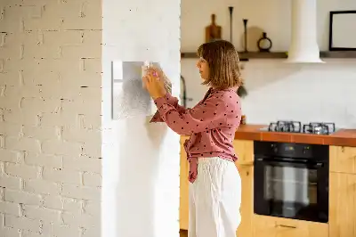 Magnetic marker board flour