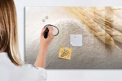 Magnetic marker board flour