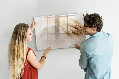 Magnetic marker board flour