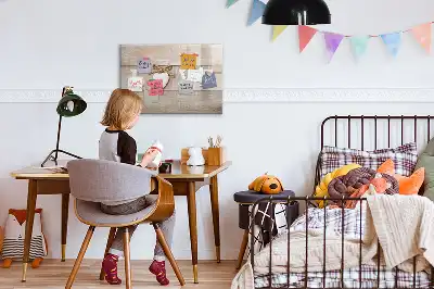 Magnetic marker board with love text