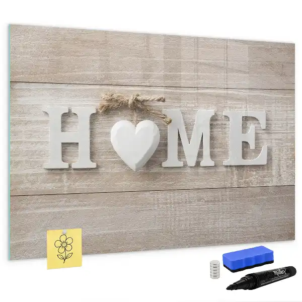 Magnetic marker board home text version