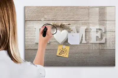 Magnetic marker board home text version