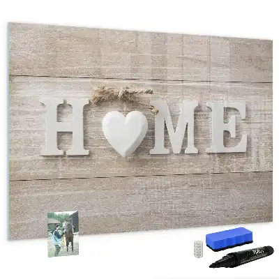 Magnetic marker board home text version