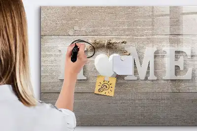 Magnetic marker board home text version