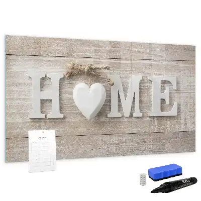Magnetic marker board home text version